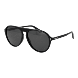 Polaroid Pilotenbrille Sonnenbrille PLD 6225/S 57807M9 in Schwarz – 45° Seitenansicht