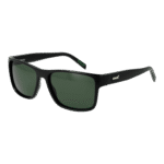 Levi's Rechteck Sonnenbrille LV 5079/S 57SUBUC in Schwarz – 45° Seitenansicht