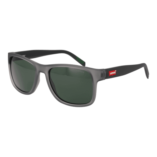Levi's Quadrat Sonnenbrille LV 5080/S 56RIWQT in Grau – 45° Seitenansicht
