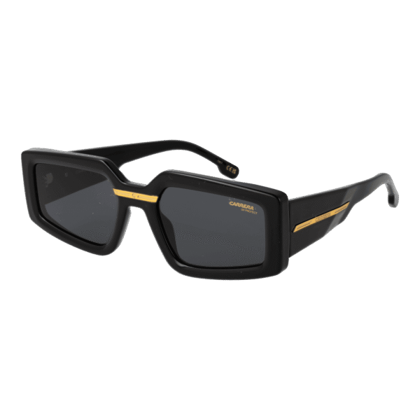 Carrera Rechteck Sonnenbrille VICTORY C 12/S 552M2IR in Schwarz – 45° Seitenansicht