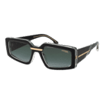 Carrera Rechteck Sonnenbrille VICTORY C 12/S 557C59O in Schwarz – 45° Seitenansicht