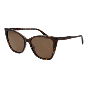 Polaroid Katzenaugen Sonnenbrille PLD 4181/S 56086SP in Braun – 45° Seitenansicht