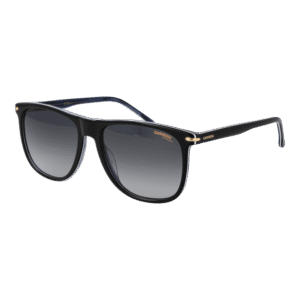 Carrera Quadrat Sonnenbrille CARRERA 349/S 579ZJ9O in Schwarz – 45° Seitenansicht
