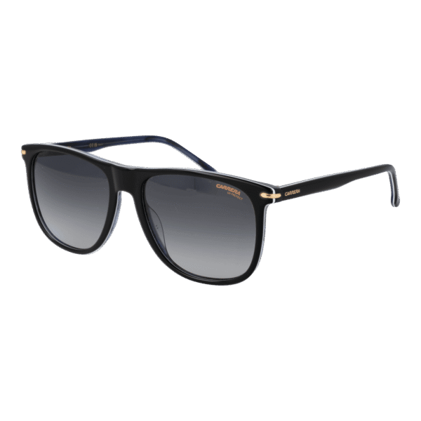 Carrera Quadrat Sonnenbrille CARRERA 349/S 579ZJ9O in Schwarz – 45° Seitenansicht