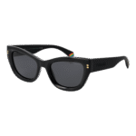 Polaroid Katzenaugen Sonnenbrille PLD 6237/S/X 52807M9 in Schwarz – 45° Seitenansicht