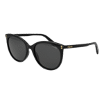 Polaroid Katzenaugen Sonnenbrille PLD 6231/S 55807M9 in Schwarz – 45° Seitenansicht