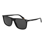 Polaroid Rechteck Sonnenbrille PLD 6232/S 55807M9 in Schwarz – 45° Seitenansicht