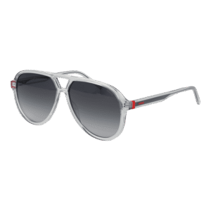 Hugo Pilotenbrille Sonnenbrille HG 1362/S 59KB79O in Grau – 45° Seitenansicht