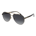 Boss Pilotenbrille Sonnenbrille BOSS 1747/S 60RHL9O in Gold – 45° Seitenansicht