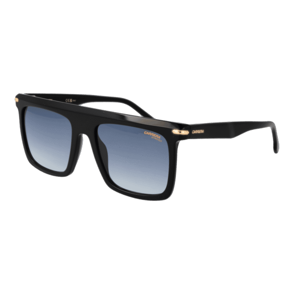 Carrera Rechteck Sonnenbrille CARRERA 359/S 562M208 in Schwarz – 45° Seitenansicht