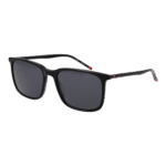 Hugo Rechteck Sonnenbrille HG 1344/S 55807IR in Schwarz – 45° Seitenansicht