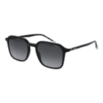 Hugo Rechteck Sonnenbrille HG 1347/S 528079O in Schwarz – 45° Seitenansicht