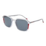 Hugo Rechteck Sonnenbrille HG 1347/S 52KB7IR in Transparent – 45° Seitenansicht