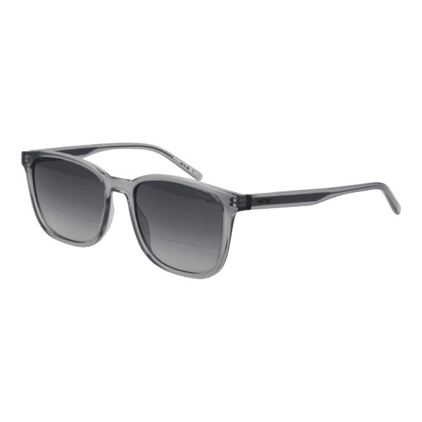 Hugo Quadrat Sonnenbrille HG 1356/S 55KB79O in Grau – 45° Seitenansicht
