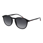 Hugo Panto Sonnenbrille HG 1346/S 518079O in Schwarz – 45° Seitenansicht