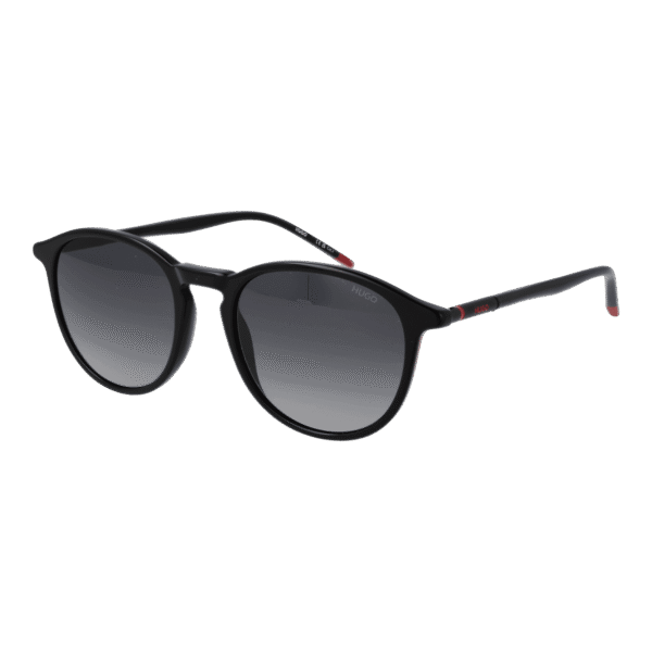 Hugo Sonnenbrille HG 1346/S 518079O – 45° Seitenansicht Hugo Panto Sonnenbrille HG 1346/S 518079O in Schwarz – 45° Seitenansicht