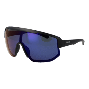 Polaroid Monoscheibe Sonnenbrille PLD 7047/S 990VK5X in Schwarz – 45° Seitenansicht