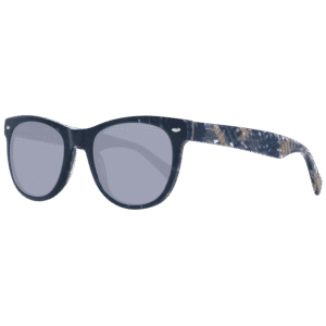 S. Oliver Oval Sonnenbrille 98634-00400 50 in Blau – 45° Seitenansicht