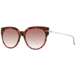 Scotch & Soda Rund Sonnenbrille SS7005 55104 in Braun – 45° Seitenansicht