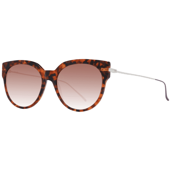 Scotch & Soda Rund Sonnenbrille SS7005 55104 in Braun – 45° Seitenansicht