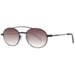 Sergio Tacchini Oval Sonnenbrille ST7003 52050 in Schwarz – 45° Seitenansicht