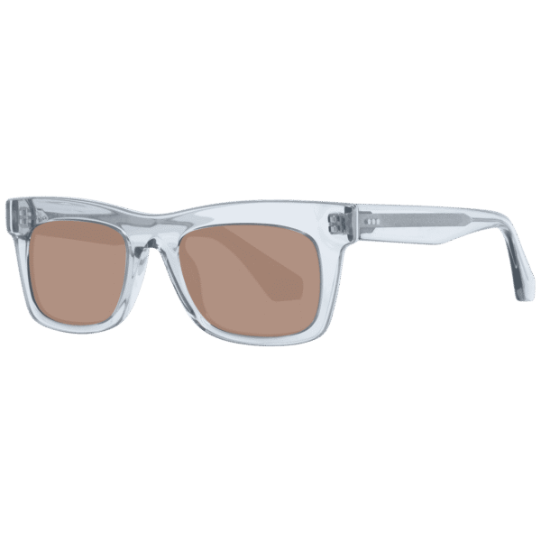 Sandro Sonnenbrille SD6020 48008 – 45° Seitenansicht Sandro Rechteck Sonnenbrille SD6020 48008 in Transparent – 45° Seitenansicht
