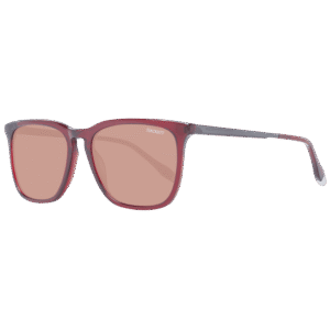 Hackett Quadrat Sonnenbrille HSK1146 54238 in Rot – 45° Seitenansicht