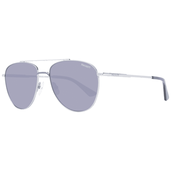 Hackett Pilotenbrille Sonnenbrille HSK1148 56930 in Grau – 45° Seitenansicht