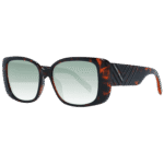 Karen Millen Quadrat Sonnenbrille KM5047 53102 in Braun – 45° Seitenansicht