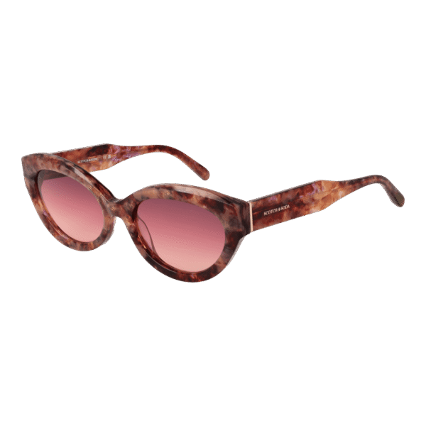 Scotch & Soda Sonnenbrille SS7019 55702 – 45° Seitenansicht Scotch & Soda Katzenaugen Sonnenbrille SS7019 55702 in Mehrfarbig – 45° Seitenansicht