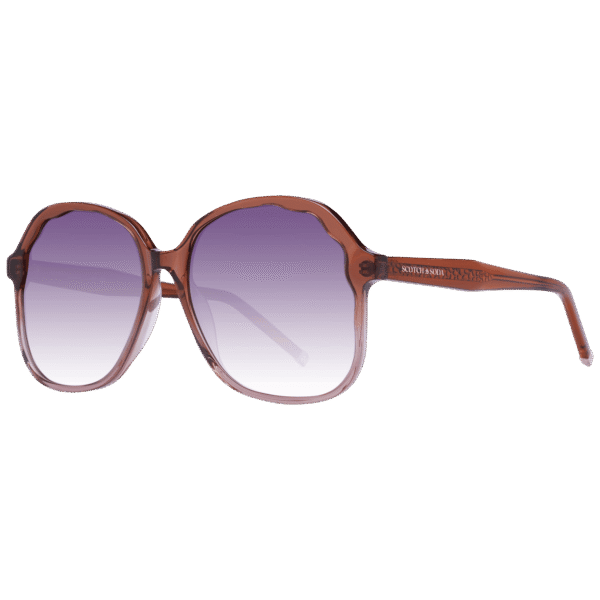 Scotch & Soda Schmetterling Sonnenbrille SS7027 58246 in Mehrfarbig – 45° Seitenansicht