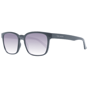 Ted Baker Quadrat Sonnenbrille TB1635 52001 in Schwarz – 45° Seitenansicht