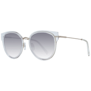 Ted Baker Rund Sonnenbrille TB1659 52575 in Transparent – 45° Seitenansicht