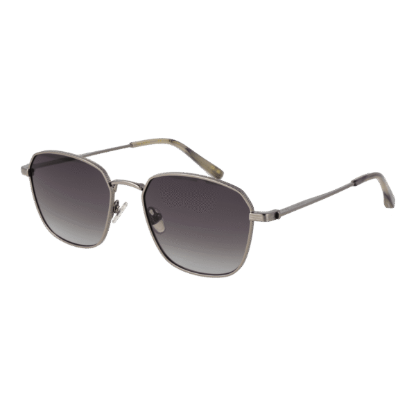 Ted Baker Quadtrat Sonnenbrille TB1652 53901 in Gunmetal – 45° Seitenansicht