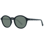 Joules Rund Sonnenbrille JS7075 50001 in Schwarz – 45° Seitenansicht