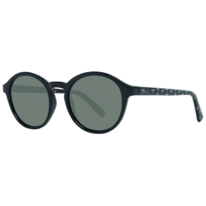 Joules Rund Sonnenbrille JS7075 50001 in Schwarz – 45° Seitenansicht