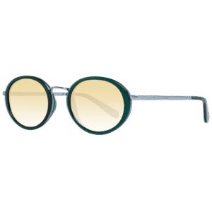 Benetton Oval Sonnenbrille BE5039 49527 in Grün – 45° Seitenansicht