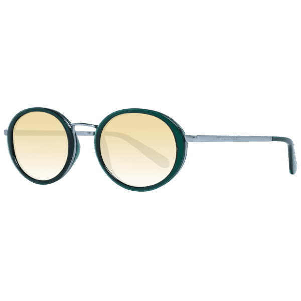 Benetton Oval Sonnenbrille BE5039 49527 in Grün – 45° Seitenansicht