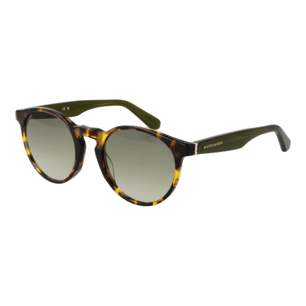 Scotch & Soda Rund Sonnenbrille SS8004 49A175 in Mehrfarbig – 45° Seitenansicht