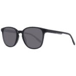 Hackett Rund Sonnenbrille HSK3343 53001 in Schwarz – 45° Seitenansicht