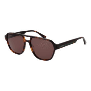 Hackett Pilotenbrille Sonnenbrille HSK3345 55107 in Braun – 45° Seitenansicht