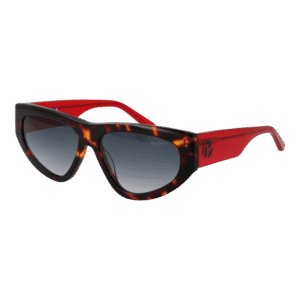Pepe Jeans Geometric Sonnenbrille PJ7403 56101 in Braun – 45° Seitenansicht