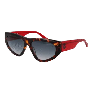 Pepe Jeans Geometric Sonnenbrille PJ7403 56101 in Braun – 45° Seitenansicht