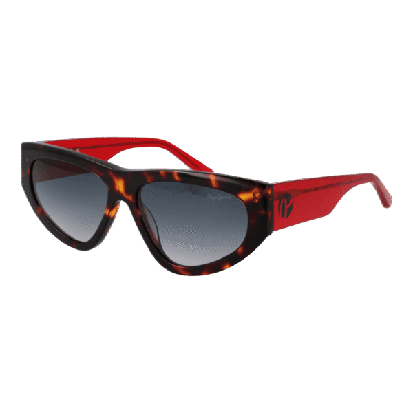 Pepe Jeans Geometric Sonnenbrille PJ7403 56101 in Braun – 45° Seitenansicht