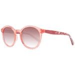 Ted Baker Rund Sonnenbrille TB1677 50249 in Rosa – 45° Seitenansicht