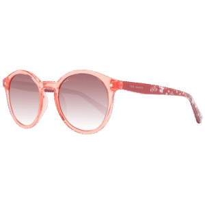 Ted Baker Rund Sonnenbrille TB1677 50249 in Rosa – 45° Seitenansicht