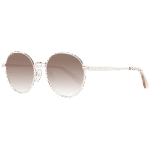 Ted Baker Panto Sonnenbrille TB1679 49449 in Gold – 45° Seitenansicht