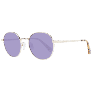 Ted Baker Panto Sonnenbrille TB1679 49474 in Gold – 45° Seitenansicht