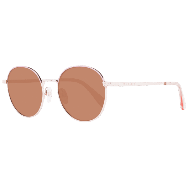 Ted Baker Panto Sonnenbrille TB1679 49401 in Rosé Gold – 45° Seitenansicht
