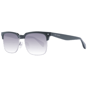 Ted Baker Browline Sonnenbrille TB1681 54001 in Schwarz – 45° Seitenansicht